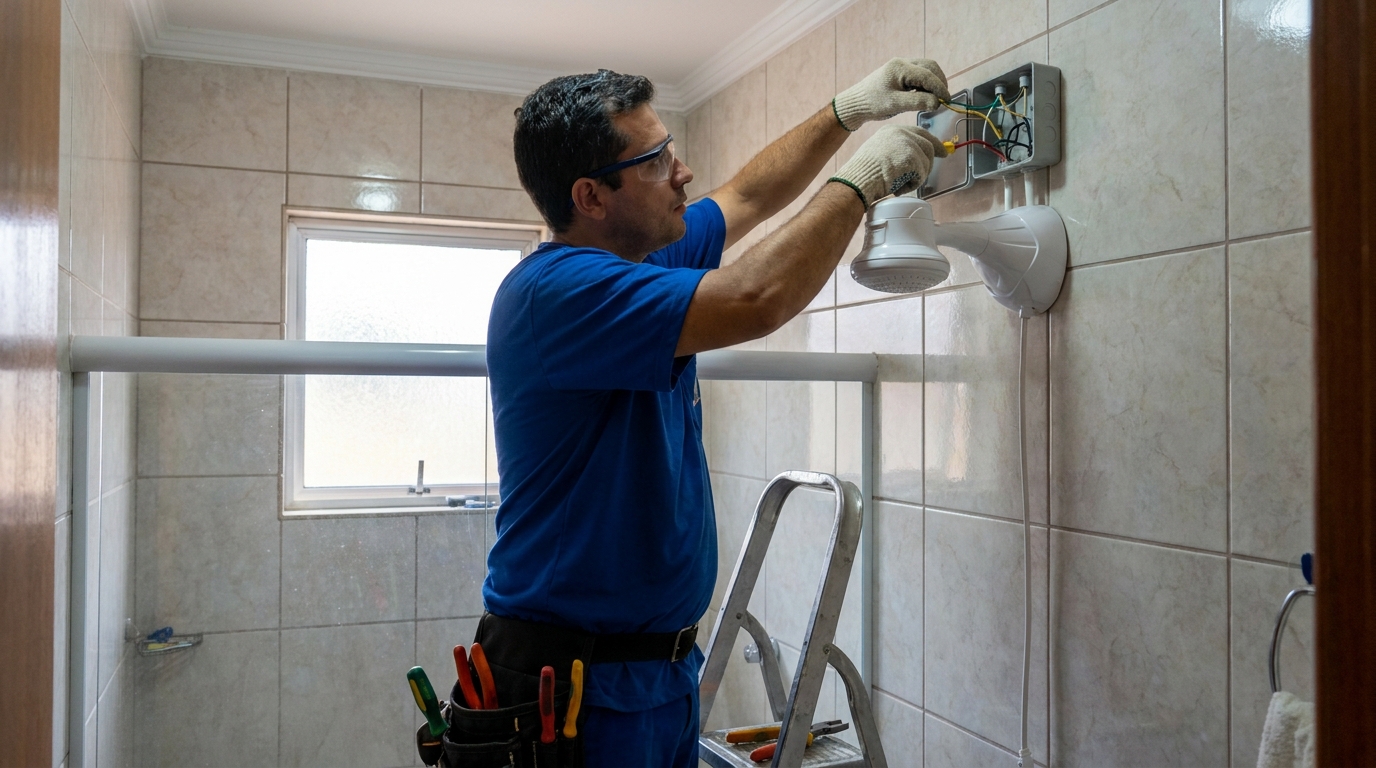 Adequação de Fiação no Jardim Atami, Maringá‑PR