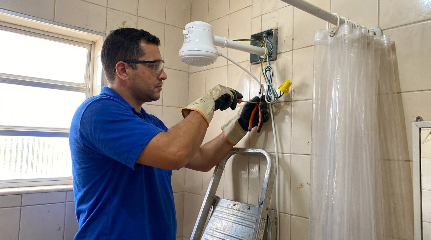 Instalação de Resistência no Jardim Atami, Maringá‑PR