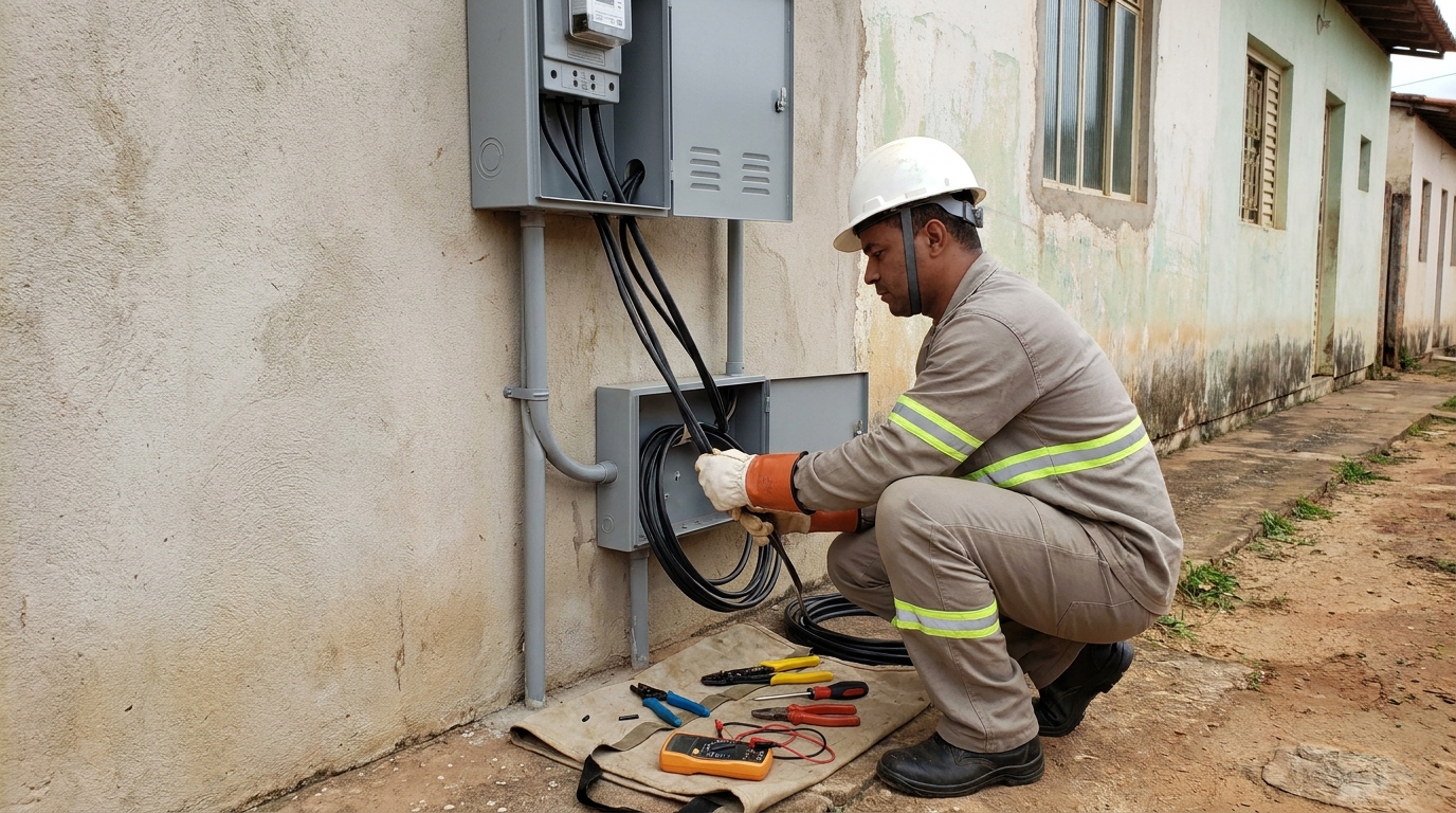 Regularização de Entrada de Energia no Ebenezer, Maringá‑PR